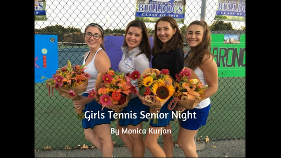 Girls’ Tennis Senior Night