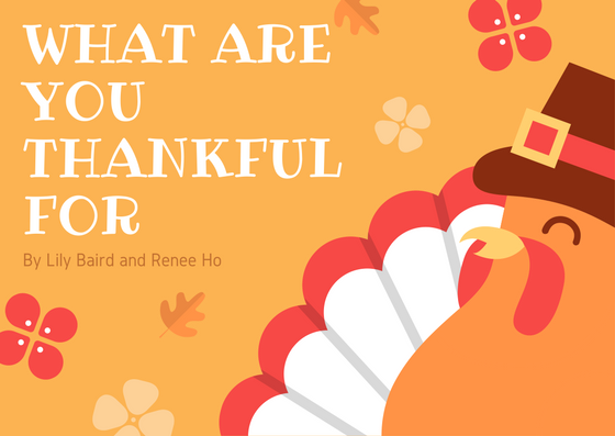 What Are You Thankful For?