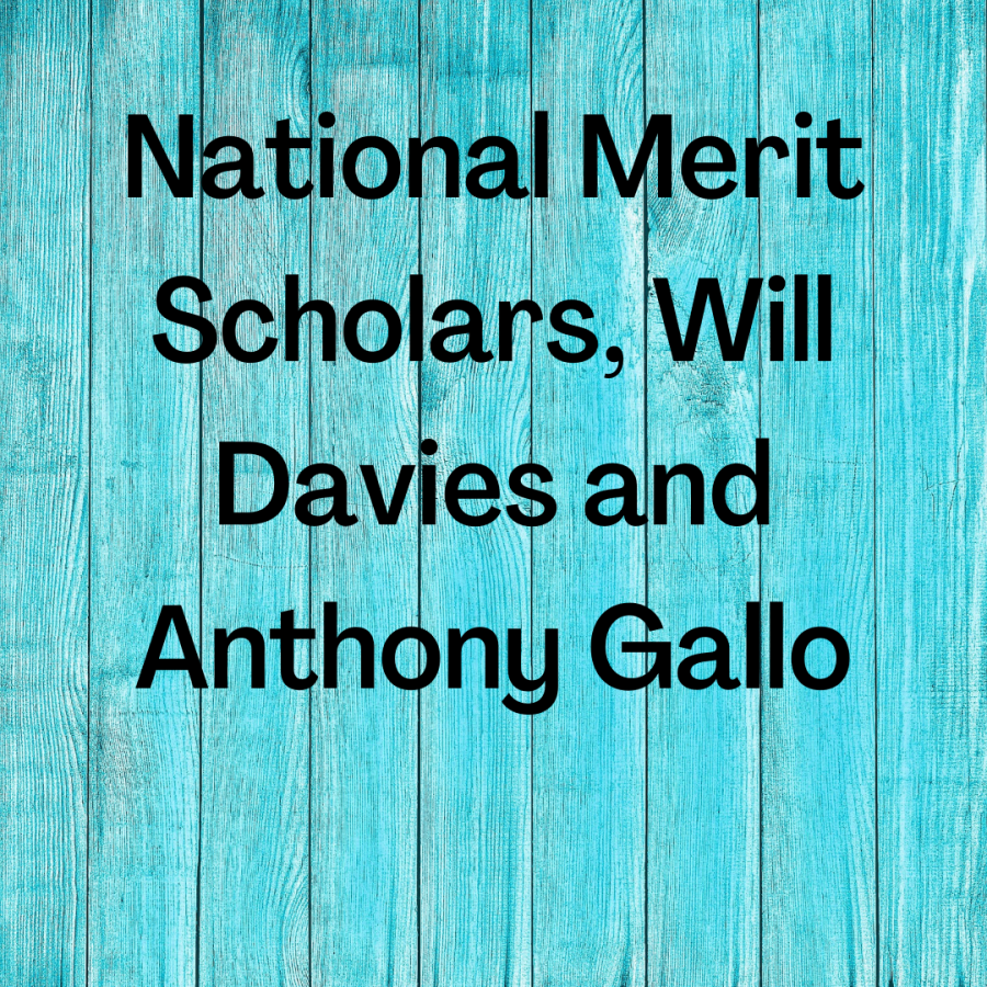 Poland’s National Merit Scholars, Will Davies and Anthony Gallo