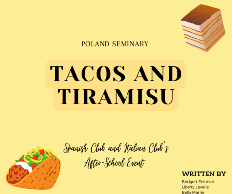 Tacos and Tiramisu