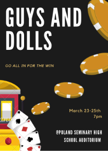 Poland Players prepares for spring musical, "Guys and Dolls"