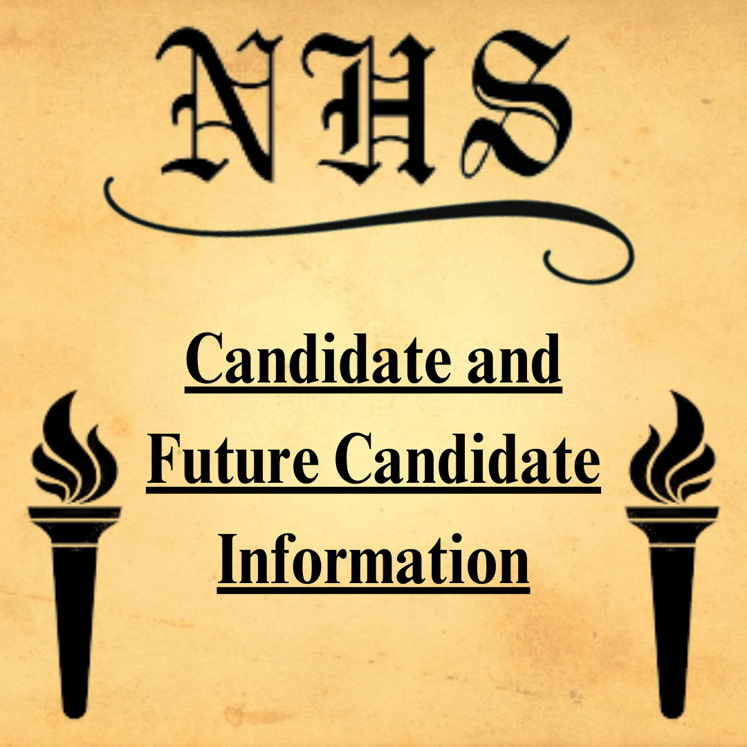 National Honors Society Candidate Information