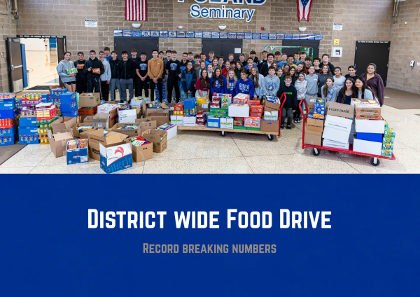Districtwide Food Drive