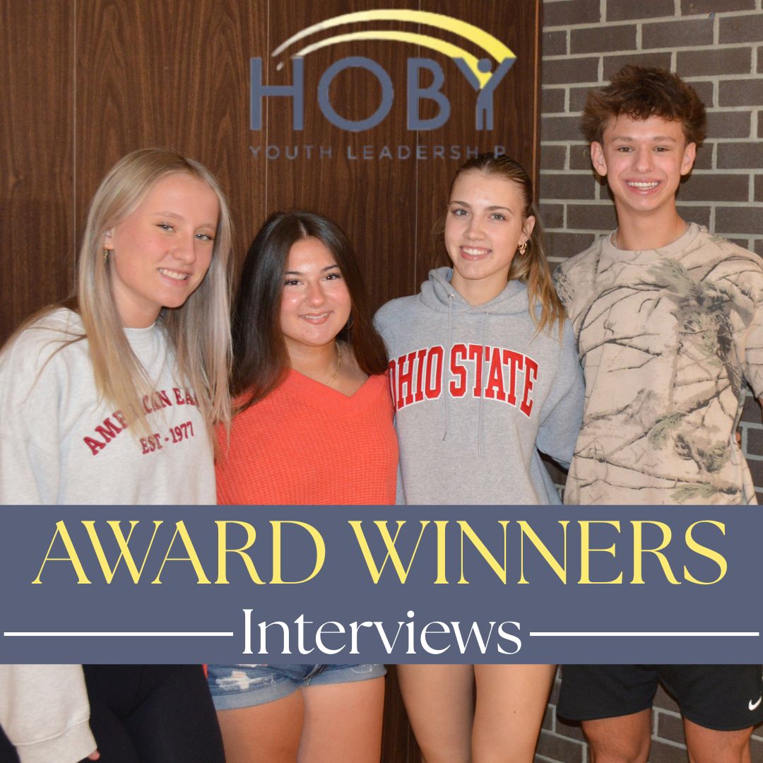 HOBY Award Winner Interviews